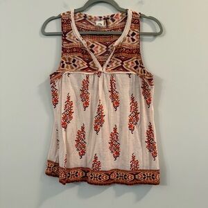 Women’s Akemi & Kin Bohemian Sleeveless Top size small